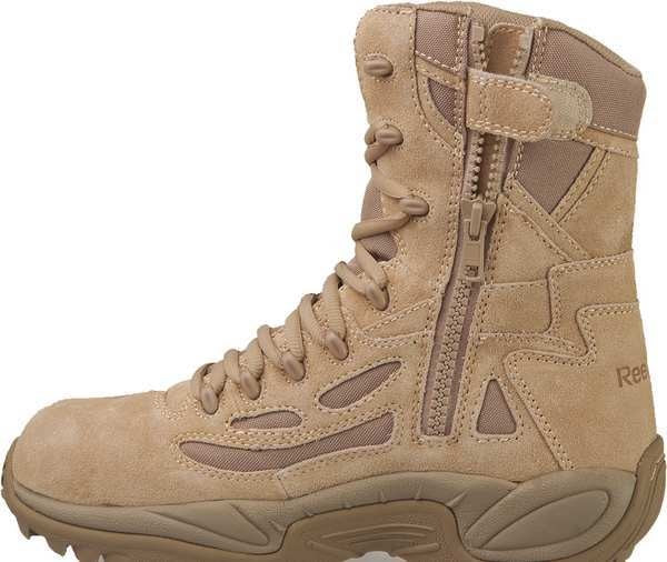 Size 12 Men's 8 in Work Boot Composite Work Boot, Desert Tan