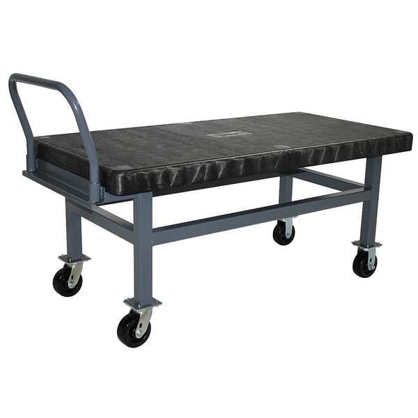Platform Truck, 2000 lb., Foam, 60in x 30in