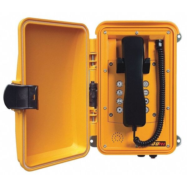 Weatherproof Telephone, Yellow