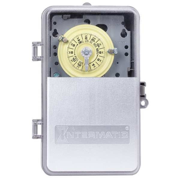 Electromechanical Timer, 24-Hour, DPST