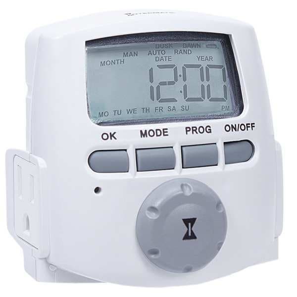 Timer, Digital, 120V, 15A, Plug In