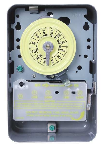 Electromechanical Timer, 24-Hour, 1NO/1NC