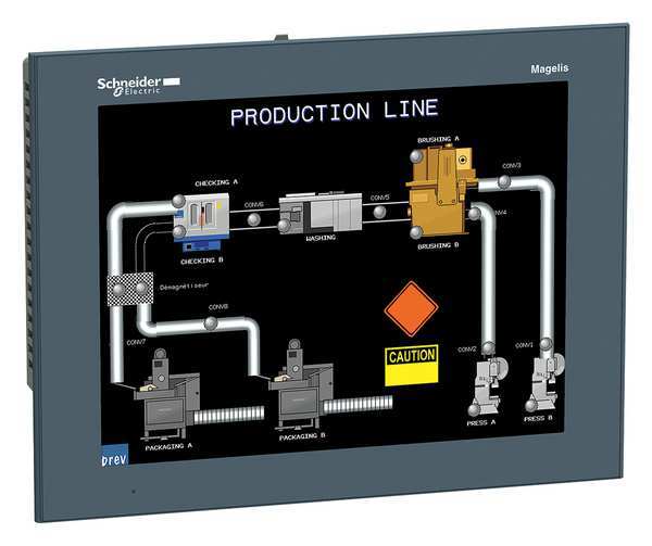Touch Panel, 12.1in TFT Color, 96 MB Flash