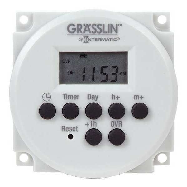 Electronic Timer, 24 hr/7 Days, SPDT