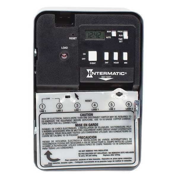 Electronic Timer, 24 hr/7 Days, SPST