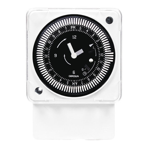 Electromechanical Timer, 24-Hour, SPDT