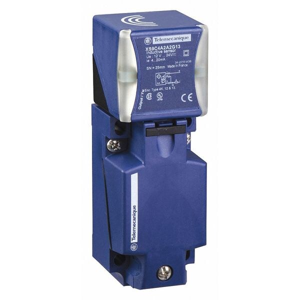 Rectngular Proximity Sensr, 2 Wire Analog