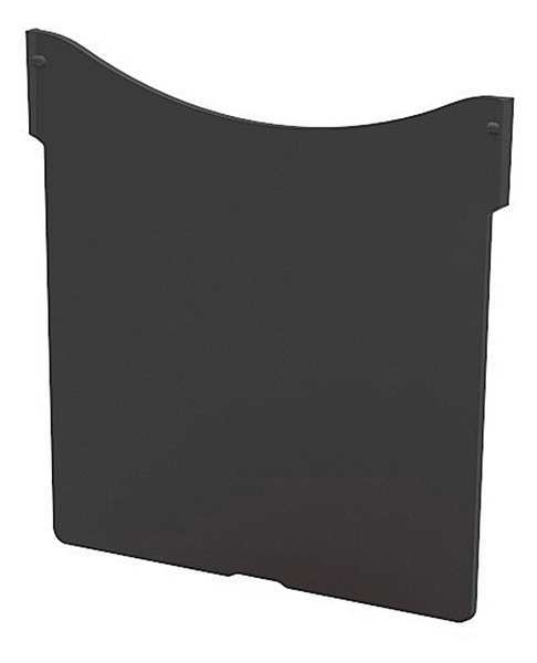 Plastic Divider, Black, 4 11/16 in L, Not Applicable W, 4 5/16 in H
