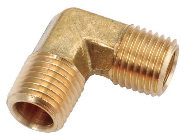 Low Lead Brass Male Elbow, 1/8