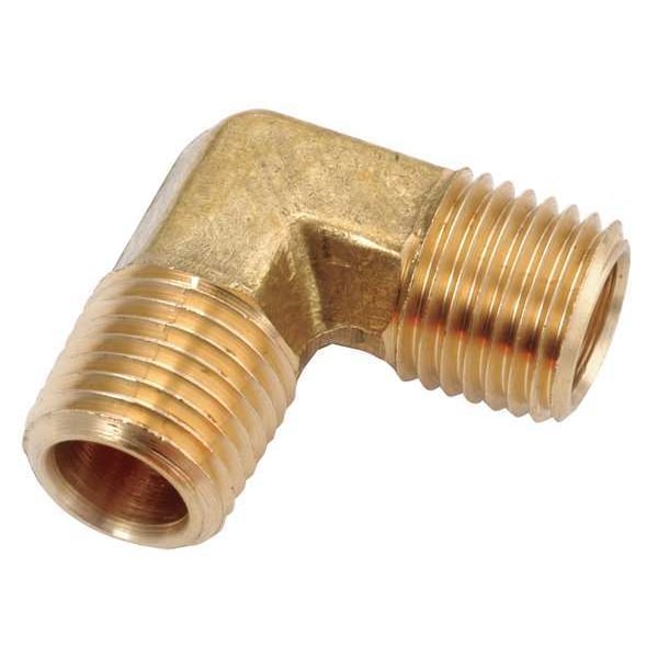 Low Lead Brass Male Elbow, 1/2