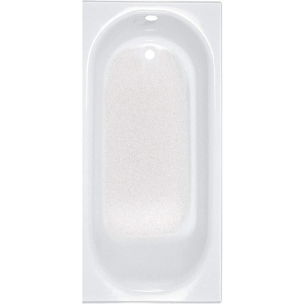 Recess Bath for Above Floor Rough Installation, 60 in L, 30 in W, White, Americast(R)
