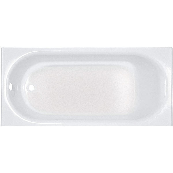 Recess Bath with Luxury Ledge for Above Floor Rough Installation, 60 in L, 30 in W, White