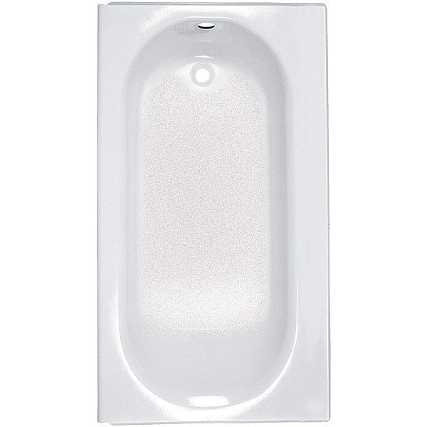 Recess Bath with Luxury Ledge for Above Floor Rough Installation, 60 in L, 30 in W, White
