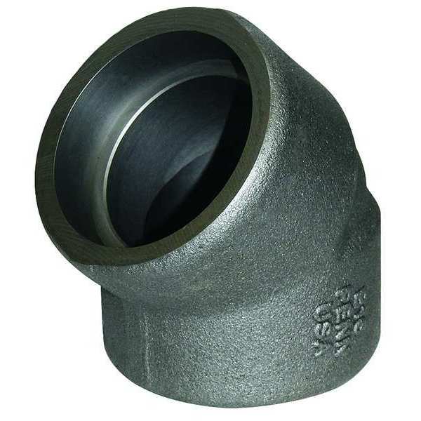 Elbow 45 deg, Chrome Moly Steel, FSW, 1/2in