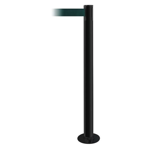 Fixed Barrier Post with Belt, Green