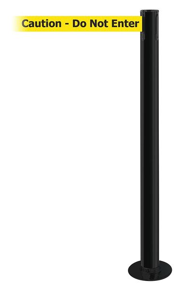 Fixed Barrier Post with Belt, 13 ft. L