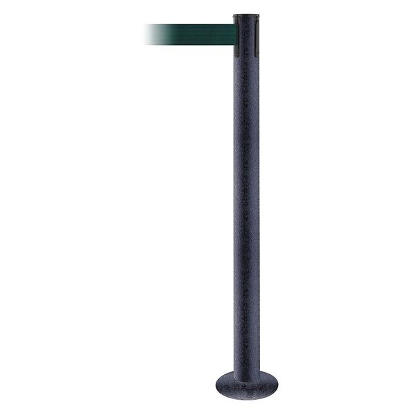 Fixed Barrier Post with Belt, Green
