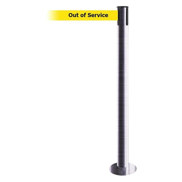 Fixed Barrier Post with Belt, 13 ft. L