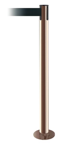 Fixed Barrier Post w/ Belt, 36-1/2 In. H