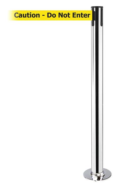Fixed Barrier Post with Belt, 13 ft. L