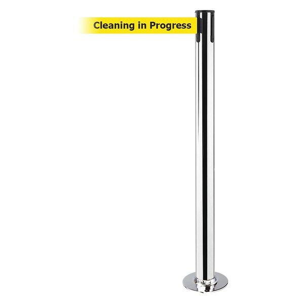 Fixed Barrier Post with Belt, 7-1/2 ft. L