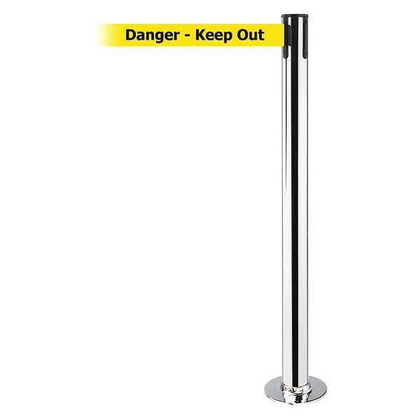 Fixed Barrier Post with Belt, 13 ft. L