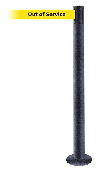 Fixed Barrier Post with Belt, 13 ft. L