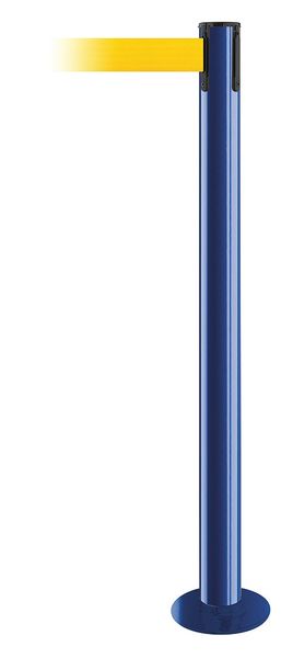 Fixed Barrier Post with Belt, 13 ft. L
