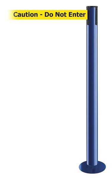 Fixed Barrier Post with Belt, 7-1/2 ft. L