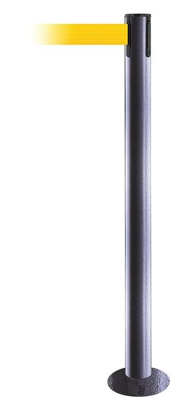 Fixed Barrier Post with Belt, 13 ft. L