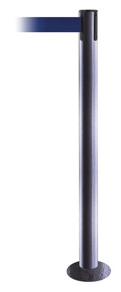 Fixed Barrier Post with Belt, Blue