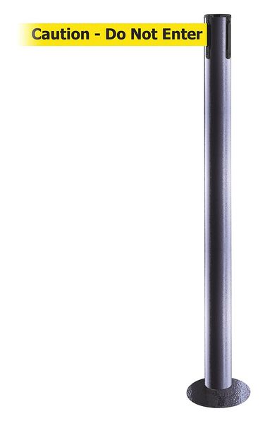 Fixed Barrier Post with Belt, 7-1/2 ft. L