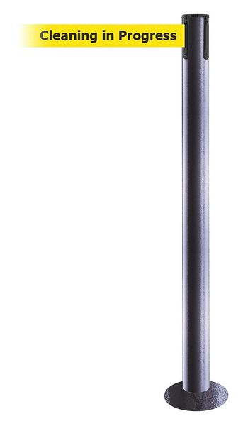 Fixed Barrier Post with Belt, 13 ft. L