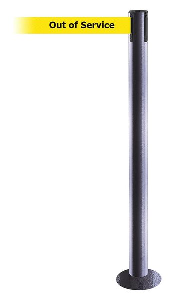 Fixed Barrier Post with Belt, 13 ft. L