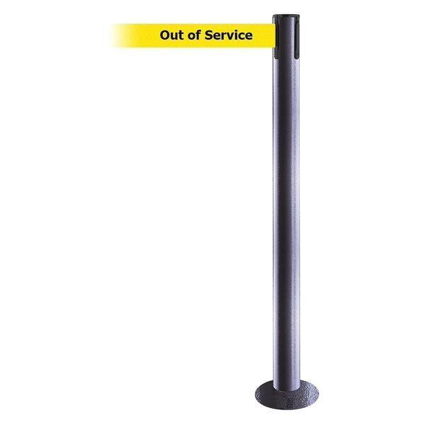 Fixed Barrier Post with Belt, 7-1/2 ft. L