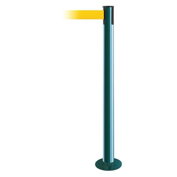Fixed Barrier Post with Belt, 7-1/2 ft. L