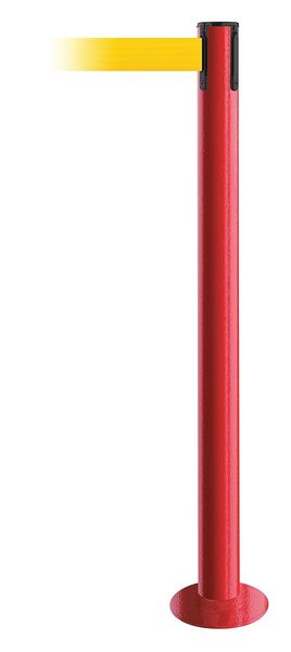 Fixed Barrier Post with Belt, 7-1/2 ft. L