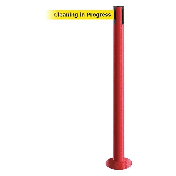 Fixed Barrier Post with Belt, 13 ft. L
