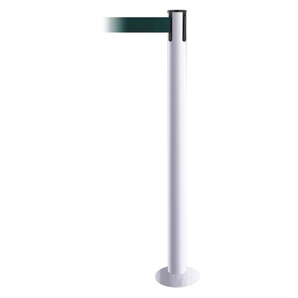 Fixed Barrier Post with Belt, Green
