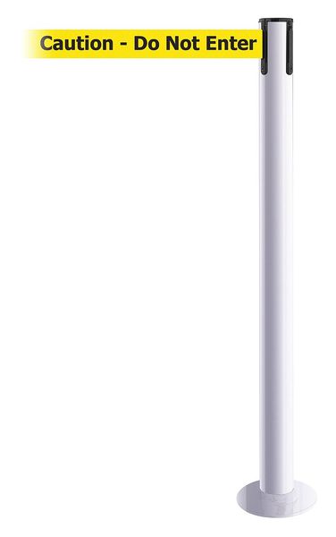 Fixed Barrier Post with Belt, 7-1/2 ft. L