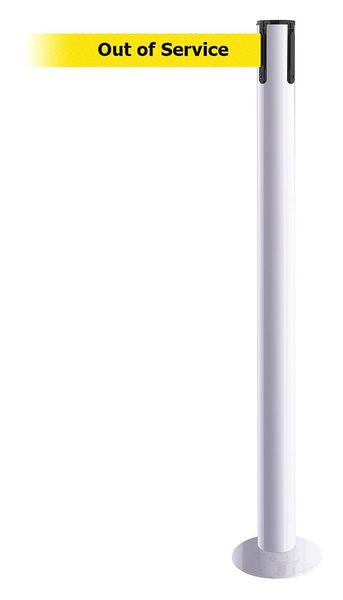 Fixed Barrier Post with Belt, 13 ft. L
