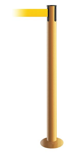 Fixed Barrier Post with Belt, 13 ft. L