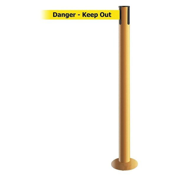 Fixed Barrier Post with Belt, 13 ft. L