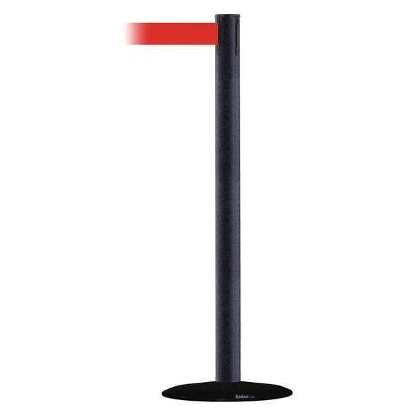 Barrier Post with Belt, 13 ft. L, Red