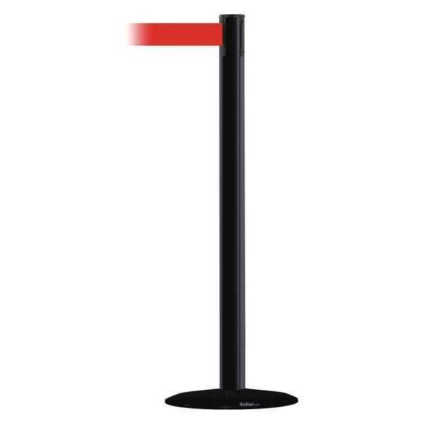 Barrier Post with Belt, 13 ft. L, Red