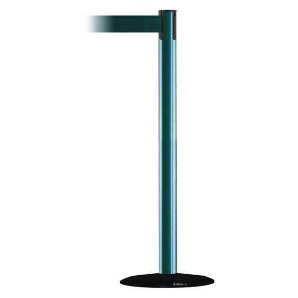 Barrier Post with Belt, 13 ft. L, Green
