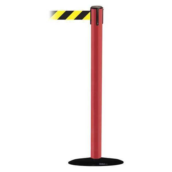 Barrier Post with Belt, 38 In. H, 13 ft. L