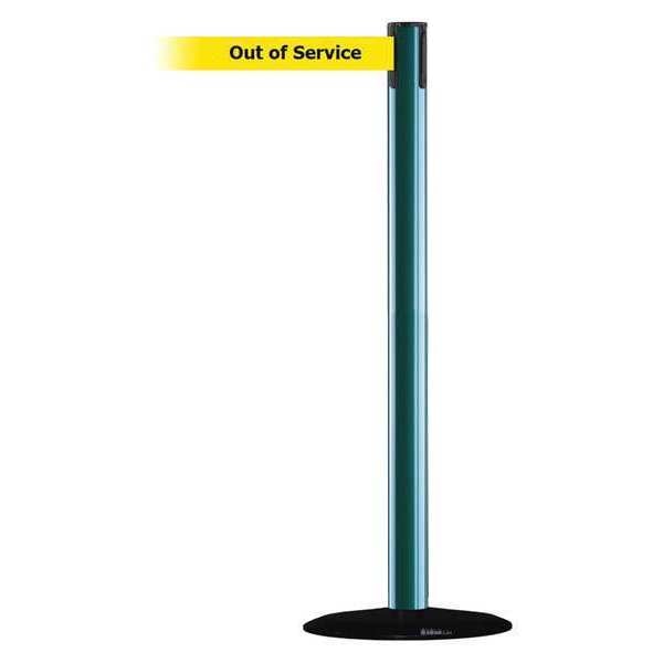Barrier Post w/ Belt, 7-1/2 ft. L