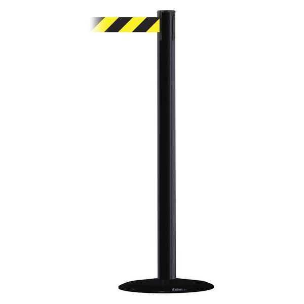 Barrier Post with Belt, ABS No Scuff