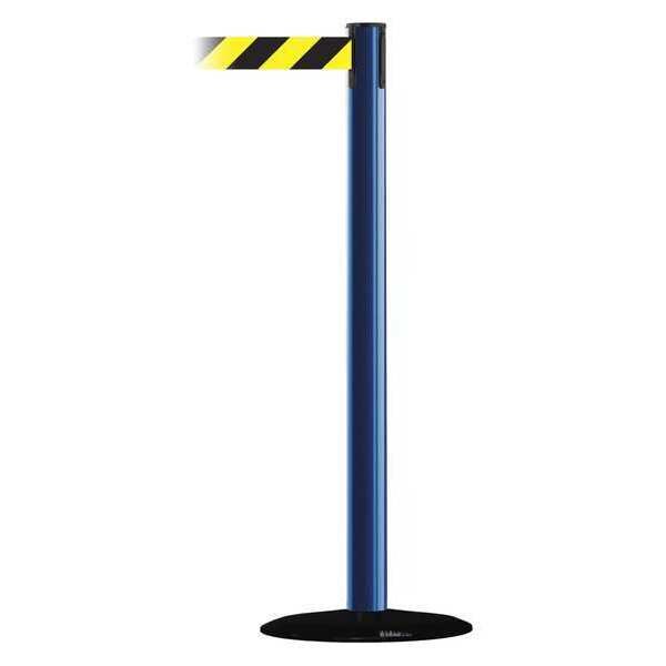 Barrier Post with Belt, ABS No Scuff